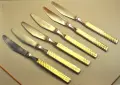 Rostfrei Solingen GP Handles Set of 6 German Dinner knives, снимка 2