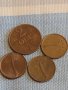 Четири монети 2 йоре 1939г. Норвегия / 1 цент Недерландия за КОЛЕКЦИЯ ДЕКОРАЦИЯ 30353