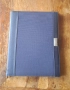 папка луксозна за документи син с кожа без/с цип Марксман Marksman Размер А4, снимка 11