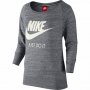 NIKE GYM VINTAGE CREW - страхотна дамска блуза КАТО НОВА, снимка 1 - Спортни екипи - 35984245