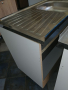 Кухненски шкаф с мивка бордова 120/50 средно корито , снимка 7