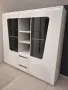 Холна секция бял гланц, с LED подсветка, снимка 2