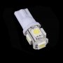 LED Диодни Крушки за Габарит и Плафон T10 W5W с 5 мощни ярки Smd диода, снимка 2