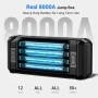 Нов Портативен стартер за кола 8000A с HD екран и LED аварийна лампа, снимка 4