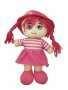 Кукла Ahelos, Текстилна, Мека, Розово, 24 см, снимка 1 - Кукли - 41766406