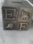 Обучително метално кубче с английската азбука, снимка 3