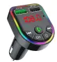 FM трансмитер – Bluetooth RGB – NA248, снимка 1
