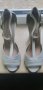 Бели обувки Sara Pen 37 номер, снимка 1 - Сандали - 41736059