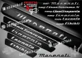 ПРАГОВЕ карбон MASERATI фолио стикери mas, снимка 1