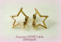  златни обеци ЗВЕЗДИ с английско закопчаване 2.10 грама, снимка 3