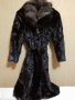 ПАЛТО визон,дълго с яка лисица, снимка 5