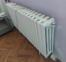 Чешки чугунен радиатор /4 ребра/ 20 глидера, снимка 1
