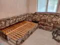 Разтегателен ъглов диван, снимка 9