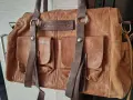 Висококачествена италианска кожена чанта Airstep , снимка 5