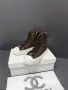 Chanel Дамски Боти Тип Спортно-Елегантни Кецове Шанел - Различни Цветове Код E179, снимка 6