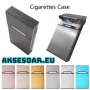 Алуминиева нова табакера кутия Слим Slim за тънки цигари мурати слим Murati slim контейнер съхранени, снимка 12
