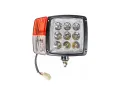 К-т (2 бр) Фар Трактор с Мигач LED 27W - JY313 - L и R   , снимка 4