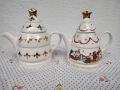 Коледни винтидж чайници от Англия, снимка 1
