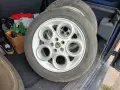 Оригинални джанти Alfa Romeo 16" (Speedline) с 4 бр. зимни гуми 205/55/16 (Hankook и Continental) , снимка 1