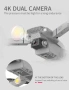 Дрон, 4k HD двойна  камера, снимка 4
