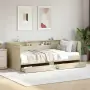vidaXL Дневно легло с чекмеджета, без матрак, сонома дъб, 90x190 см, снимка 2