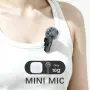 Нов Безжичен двоен Lavalier микрофон за iPhone Android USB-C Lightning TikTok влог видео, снимка 8