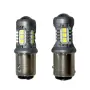 LED крушки 1156 BA15S бели 12V 2 броя, снимка 3