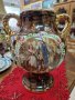 Страхотна голяма много красива антикварна белгийска порцеланова амфора ваза купа 