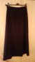 Черна дълга елегантна пола, снимка 1 - Поли - 33993779