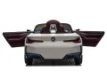 BMW i4 акумулаторна кола 12V - Детска акумулаторна кола, Бяла, EVA гуми, 4x4, снимка 8