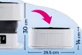 сгъваема мини къмпинг студентска пералня 12V 18W 9L, снимка 3