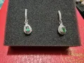 Нови,изящни сребърни обеци , снимка 6