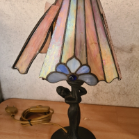 Винтидж лампа настолна, снимка 2 - Настолни лампи - 44630248