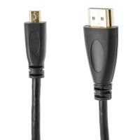 VCom кабел HDMI M / Micro HDMI M (type D) - CG588-1m, снимка 2 - Кабели и адаптери - 41313832