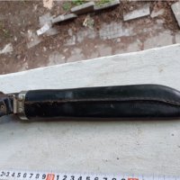 Уникална находка Норвежки ловен нож BRUSLETTO GEILO с кания, снимка 6 - Антикварни и старинни предмети - 34231137