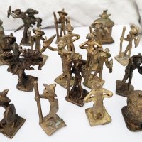 Голяма колекция бронзови фигури , снимка 7 - Колекции - 42535461