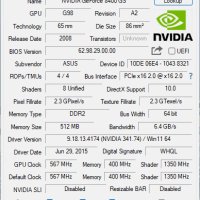 Видео карта NVidia GeForce Asus EN8400 GS Silent 512MB GDDR2 64bit PCI-E, снимка 9 - Видеокарти - 41691468