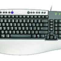 Клавиатура PS/2 Keyboard, снимка 1 - Клавиатури и мишки - 36044069