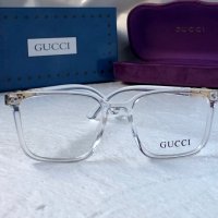 Gucci диоптрични рамки.прозрачни слънчеви,очила за компютър, снимка 5 - Слънчеви и диоптрични очила - 41787707
