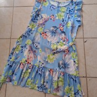 Нови роклички в синьо и лилаво , снимка 7 - Рокли - 41934483