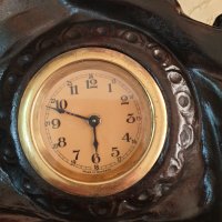 Старинен немски  каминен часовник, снимка 7 - Антикварни и старинни предмети - 41227873