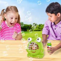 Детска играчка за сапунени балочнета с формата на жаба, снимка 2 - Други - 42425338
