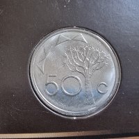Намибия. Африка. 5,10, 50 цента. 1  и 5 долара. 5 бройки.. , снимка 5 - Нумизматика и бонистика - 44214560