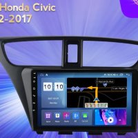 Мултимедия, Двоен дин, за Honda Civic, Андроид, навигация, 2 Дин Хонда, плеър, с Android, Civic, снимка 3 - Аксесоари и консумативи - 41878624