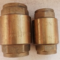 Възвратни клапани с метален клапан 3/4 и 1/2, снимка 1 - ВИК - 35741348