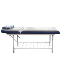 Стационарно метално легло за масаж и козметика KL266, 4 варианта за двуцветна тапицерия, снимка 6 - Кушетки - 41598315
