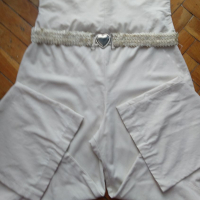 Дамски копринен панталон с висока талия / еластична материя, голям размер , снимка 4 - Панталони - 36302203