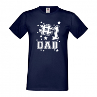 Мъжка тениска Dad I Have Two Titles Баща, Дядо,Празник,Татко,Изненада,Повод,Рожден ден, Имен Ден,, снимка 3 - Тениски - 36503657