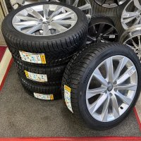 Джанти с Зимни Гуми 20 Цола 5х112 Audi Q5 A6 Allroat  255/45/20 Нови Оригинални , снимка 2 - Гуми и джанти - 41745442