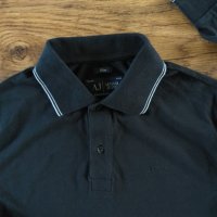  ARMANI JEANS's polo shirt - страхотна мъжка блуза КАТО НОВА, снимка 4 - Блузи - 34175939